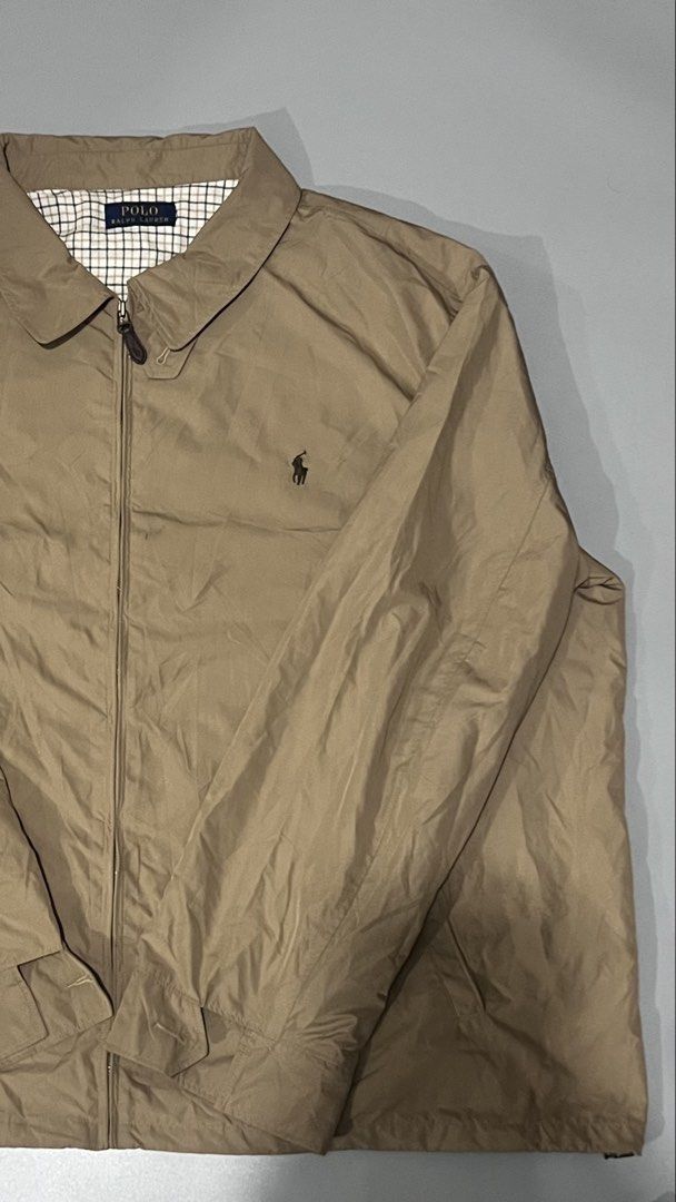 Khaki Harrington RL plus size (Category: Coats, Jackets and Outerwear) located in Manila. Submitted by luxe_gallery (Listing ID 1468601947, Image 3). Description: 32 length 31 width.