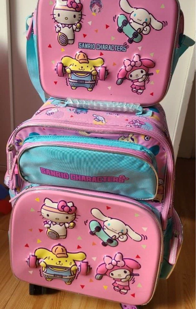 Kids Trolley Hello Kitty / Sanrio (Category: Everything Else Others) located in Bay. Submitted by benta_mama (Listing ID 1468536428, Image 2). Description: Used few times.