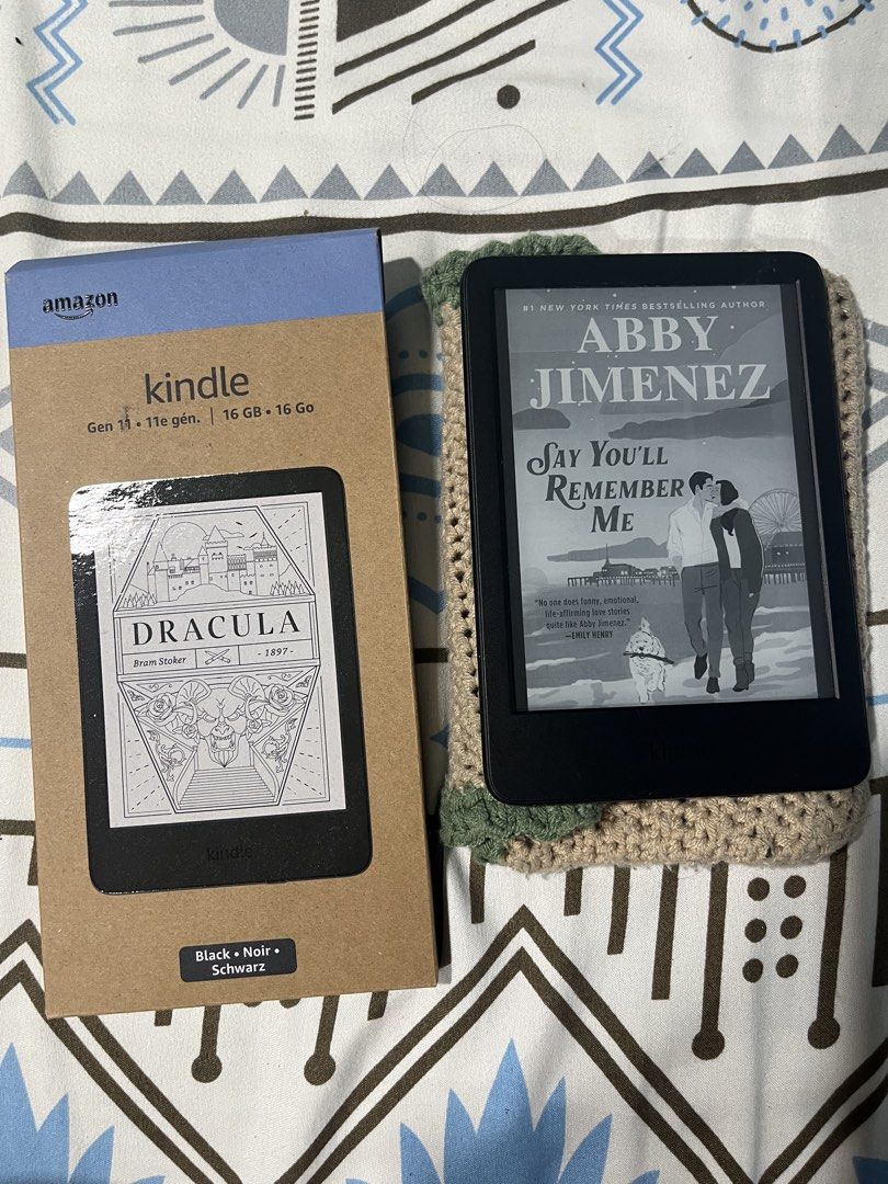 Kindle Basic 2024 (Category: E-Readers) located in Manila. Submitted by ayeshadeni36384 (Listing ID 1468581122, Image 3). Description: Kindle Basic 2024 Like new - Naka isang book lang na natapos With ads but I have a hack to remove it temporarily (can share the hack to you) With box pa and cable na hindi pa nagamit Not a single scratch No issue Comes with kindle sleeve that I personally crocheted RFS: Need cash.
