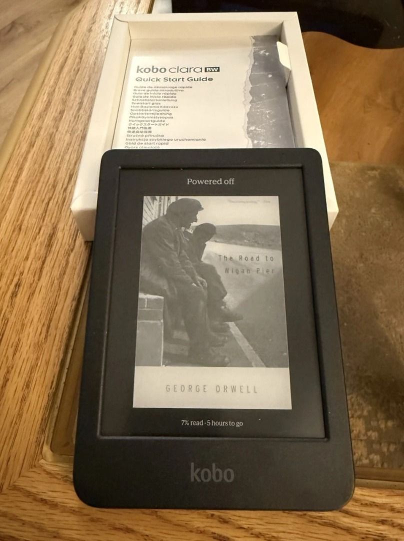 Kobo Clara BW 16GB Black 6” E-Reader (Category: E-Readers) located in Angeles City. Submitted by snnychn (Listing ID 1468706590, Image 3). Description: Pre-owned Kobo Clara BW with a 6-inch E Ink display, Wi-Fi, Bluetooth, and waterproof design. Inclusions: • Kobo Clara BW unit • Manual and original box ✖ NO CABLE INCLUDED ✖ DM for inquiries..