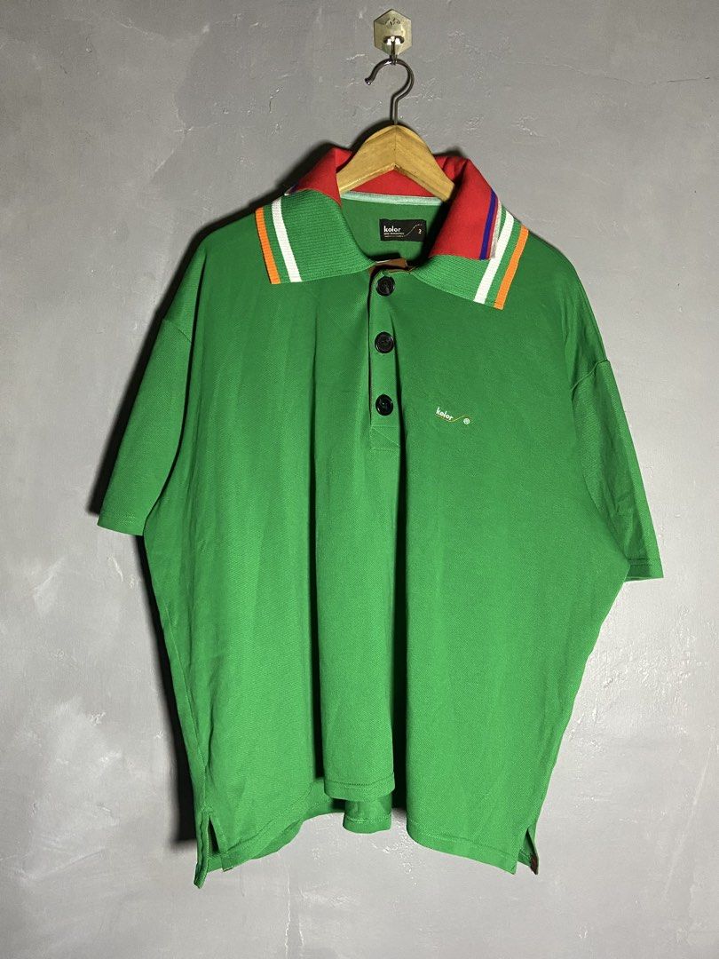Kolor 22SS layered-collar polo shirt (Category: Activewear) located in Cabuyao City. Submitted by chukz_x (Listing ID 1468675035, Image 2). Description: Kolor 22SS layered-collar polo shirt Size : 2 Dimes : 28W 28L Condition : Excellent Issue : none Price : 3,500 📍Cabuyao Laguna.