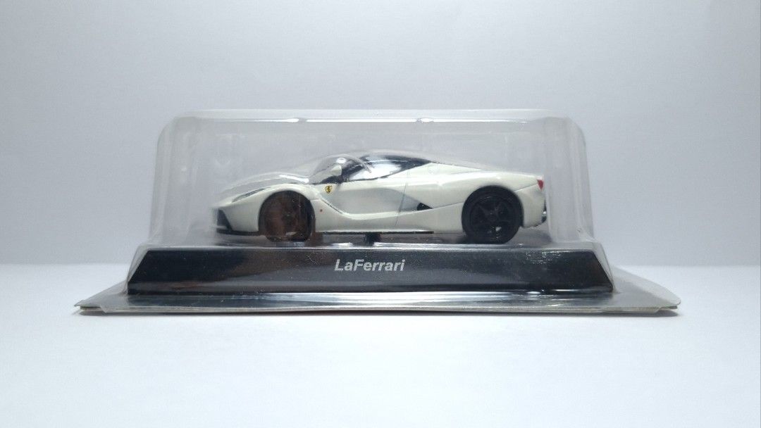 KYOSHO La Ferrari Bianco Avus (Category: Vehicle & Diecast Models) located in Manila. Submitted by meyn_time (Listing ID 1468588499, Image 1). Description: Brand: Kyosho Model: Ferrari La Ferrari Color: Bianco Avus Condition: Near-mint (Minor paint rash) Price: 850 Loc: Makati, Metro Manila DP option now available! message for other inquiries.