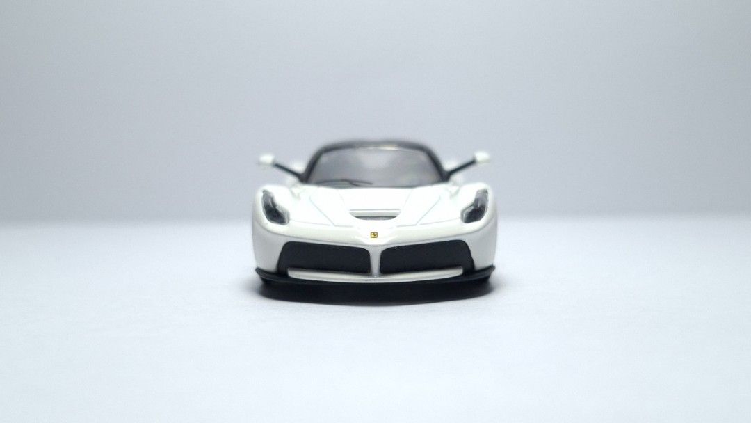 KYOSHO La Ferrari Bianco Avus (Category: Vehicle & Diecast Models) located in Manila. Submitted by meyn_time (Listing ID 1468588499, Image 3). Description: Brand: Kyosho Model: Ferrari La Ferrari Color: Bianco Avus Condition: Near-mint (Minor paint rash) Price: 850 Loc: Makati, Metro Manila DP option now available! message for other inquiries.