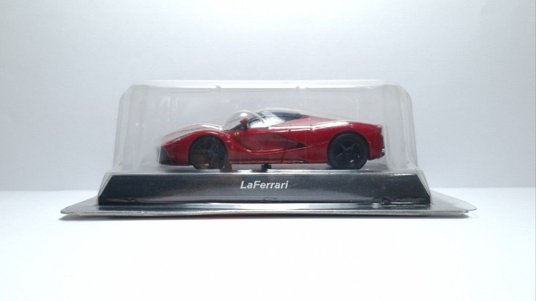 KYOSHO La Ferrari Rosso Corsa (Category: Vehicle & Diecast Models) located in Manila. Submitted by meyn_time (Listing ID 1468588640, Image 1). Description: Brand: Kyosho Model: Ferrari La Ferrari Color: Rosso Corsa Condition: Near-mint (Minor paint rash) Price: 850 Loc: Makati, Metro Manila DP option now available! message for other inquiries.