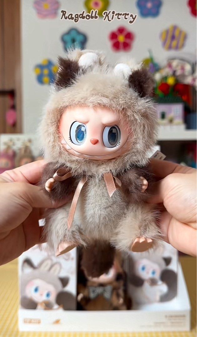 Labubu Cat Mode On Series (Category: Plushies & Soft Toys) located in Manila. Submitted by inorikim (Listing ID 1468687934, Image 3). Description: The Monsters Cat Mode On Series Sealed box popnow Siamese- ₱1200 Ragdoll- ₱1200 Persian- ₱1150.