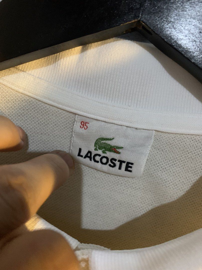 Lacoste (Category: Tshirts & Polo Shirts ) located in Butuan. Submitted by thrif_findspeace (Listing ID 1468661919, Image 3). Description: Condition : Excellent Colorate : 9.5 Width - 20 Length - 26.