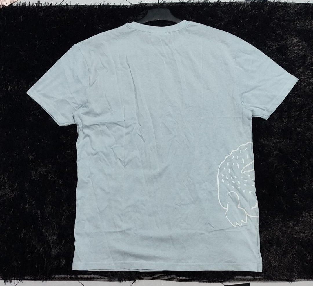 LACOSTE BIG LOGO (Category: Shirts) located in Manila. Submitted by real_rnt01 (Listing ID 1468585469, Image 2). Description: LACOSTE BIG LOGO SKY BLUE EXCELLENT CONDITION DIMES 28/21 COLOR RATE 9.8/10 NO ISSUE ❌❌ LOC NOVALICHES QC AREA 📥📩📥.