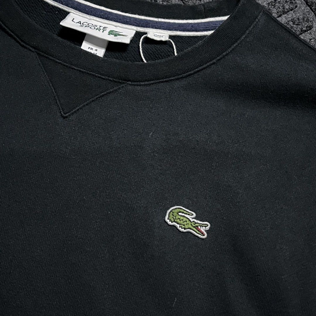 Lacoste Crewneck (Category: Formal Shirts) located in Davao. Submitted by archived.status (Listing ID 1468586023, Image 2). Description: COLOR MAY VARY DUE TO LIGHTING‼️ Condition: 9.5/10 Color rate: 9.5/10, or better Issue: N/A Size Medium Width 21 Length 26.