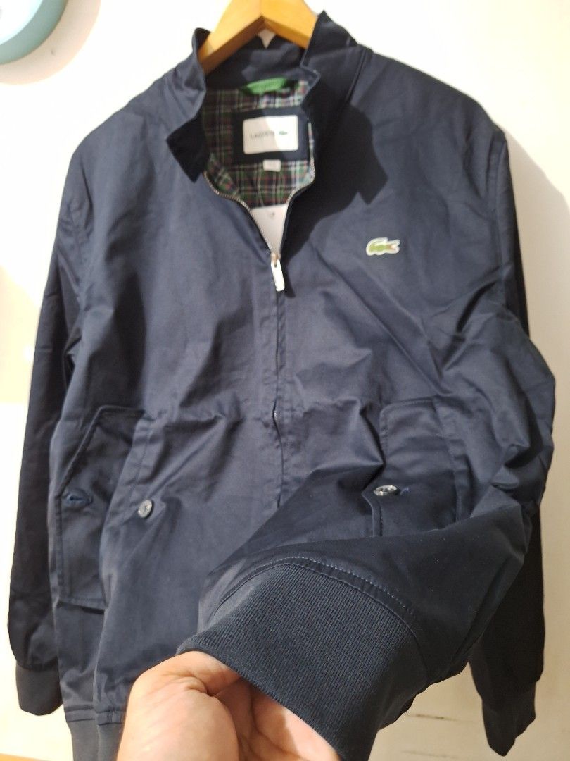 Lacoste harrington twill jacket xl (Category: Coats, Jackets and Outerwear) located in Santa Rosa. Submitted by pat0317 (Listing ID 1468667263, Image 2). Description: brandnew legit no issue lacoste harrington dark navyblue size 54 xl - 23x28 cod cop lalamove lbc j&t.