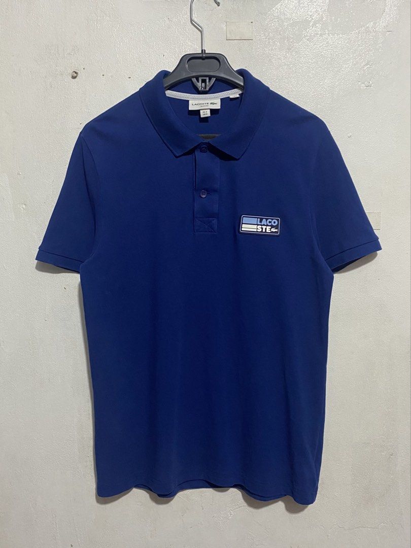 LACOSTE POLO SHIRT (Category: Tshirts & Polo Shirts ) located in Manila. Submitted by brndn.rgld (Listing ID 1468648368, Image 1). Description: 19 Width 26.5 Length Like new condition Check minimal issue last pic Dm ur sure offer only.