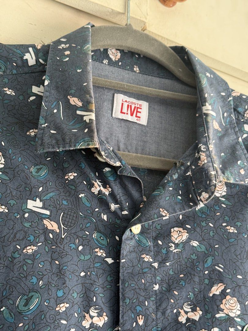 Lacoste printed long sleeves (Category: Luxury Apparel) located in Cainta. Submitted by disposing_things (Listing ID 1468539318, Image 2). Description: .