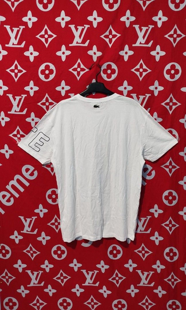 LACOSTE T SHIRT (Category: Formal Shirts) located in Manila. Submitted by real_rnt01 (Listing ID 1468585891, Image 2). Description: LACOSTE BIG LACOSTE EXCELLENT CONDITION DIMES 28/21.5 COLOR RATE 9.8/10 NO ISSUE ❌ LOC NOVALICHES QC AREA 📥📩📥.