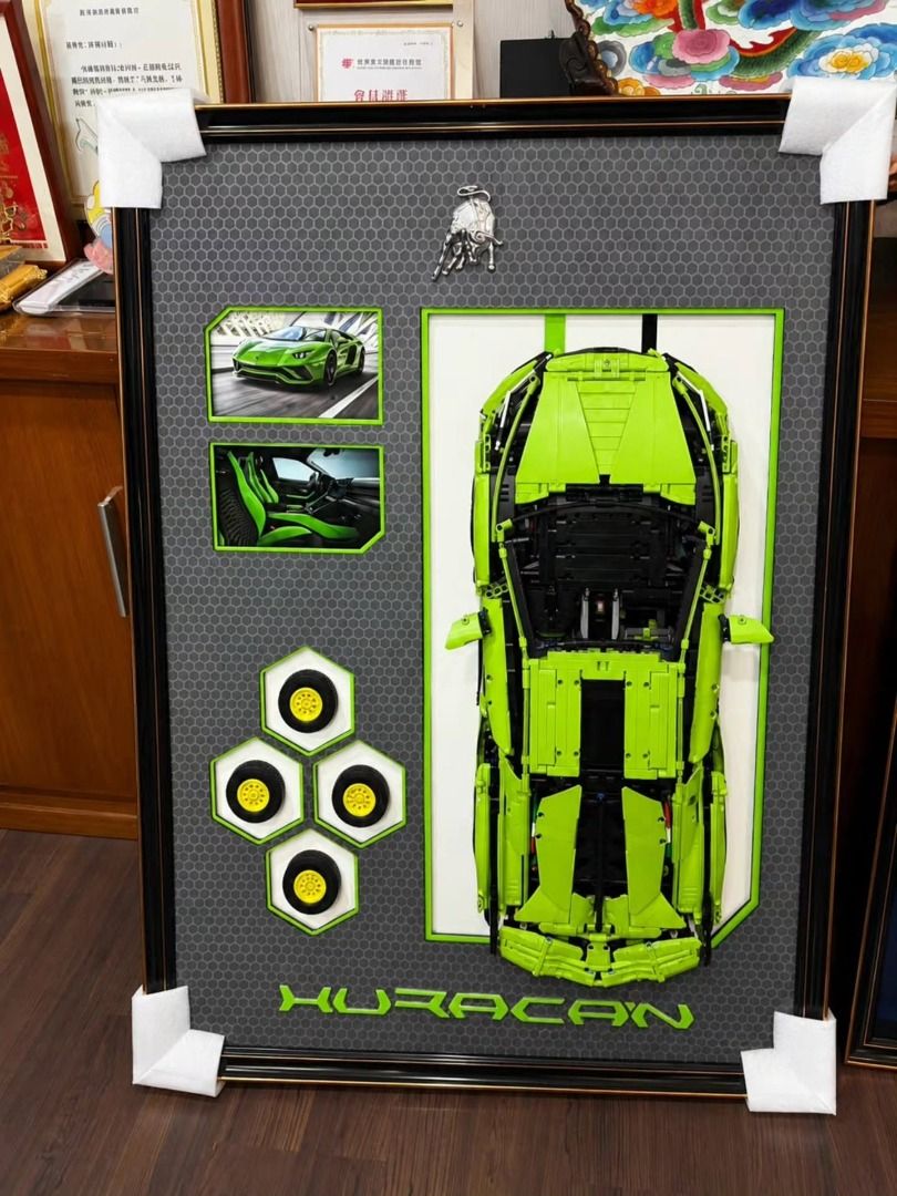 Lamborghini Automotive Wall Art Display (Category: Other Home Decor) located in Manila. Submitted by homeessentialstoreph (Listing ID 1468632641, Image 3). Description: 🏁 FOR SALE | Lamborghini Automotive Display More than wall décor—it's a statement piece for every car enthusiast. Handcrafted using l3go and professionally framed, making it the perfect addition to your home, office, garage, or man cave. ✨ Onhand and ready to hang 📍 Pickup: Ange