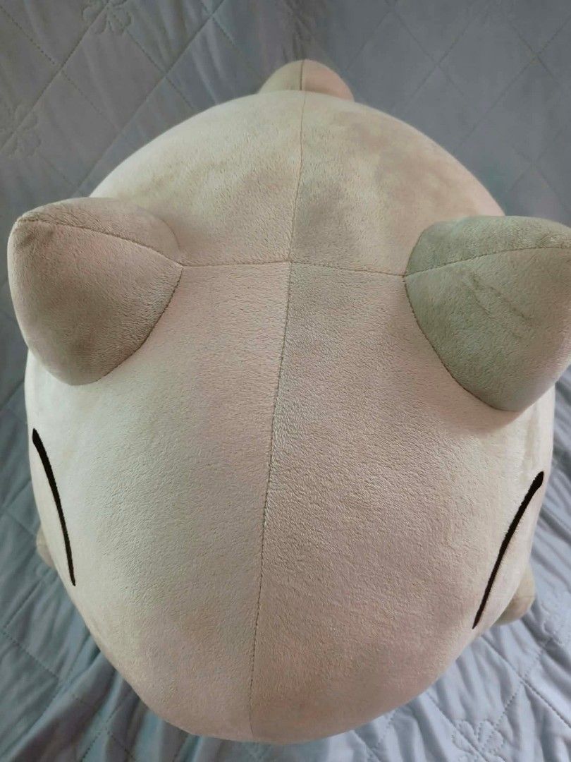 Large Pokémon Substitute plush toy stuffed animal (Category: Plushies & Soft Toys) located in Manila. Submitted by nezukokamado19 (Listing ID 1468631339, Image 3). Description: - Official Pokémon Substitute plush with original tag attached - Made from super soft, huggable material - Features an embroidered happy face and cute curved arms - Detailed with signature back bumps and tail - Clean overall condition, ready for gifting or collecting.
