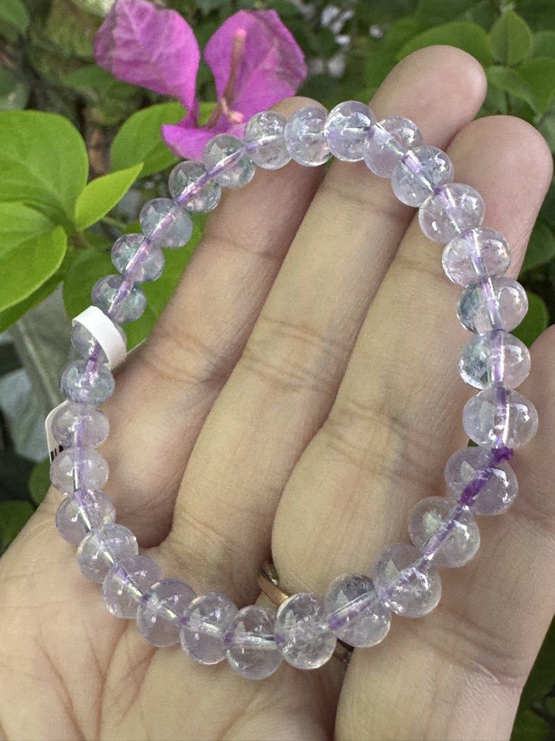 LAVANDER MOONQUARTZ BRACELET 🍍 B5_JC002 (Category: Bracelets) located in Bulacan. Submitted by selling_low_by_bella_ben (Listing ID 1468605931, Image 3). Description: LAVANDER MOONQUARTZ 🍍 B5_JC002 🏷️ 580 7+ mm bead 16 cm wrists.