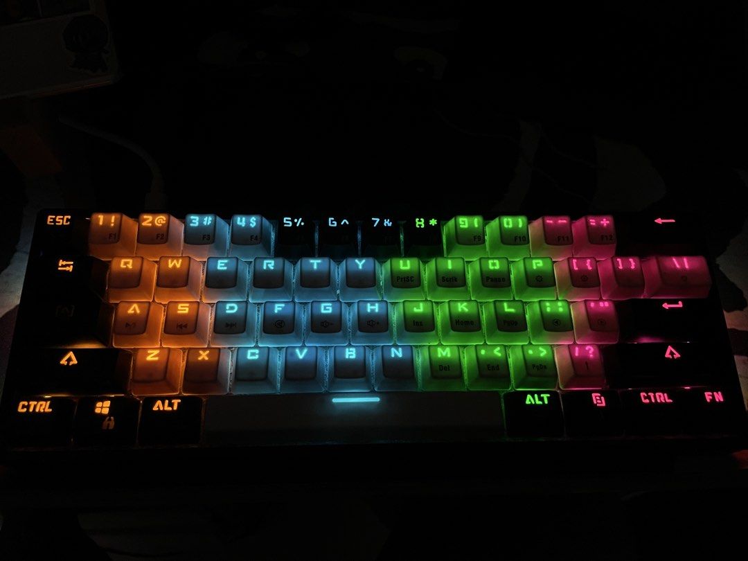 LEAVEN K620 (Category: Computer Keyboard) located in Muntinlupa City. Submitted by kaisarchi_ves (Listing ID 1468564273, Image 1). Description: Still is functional. Some keys respond a little later, switch may be changed. Originally bought it for ₱720. It originally has a red switch~ RFS: decluttering..