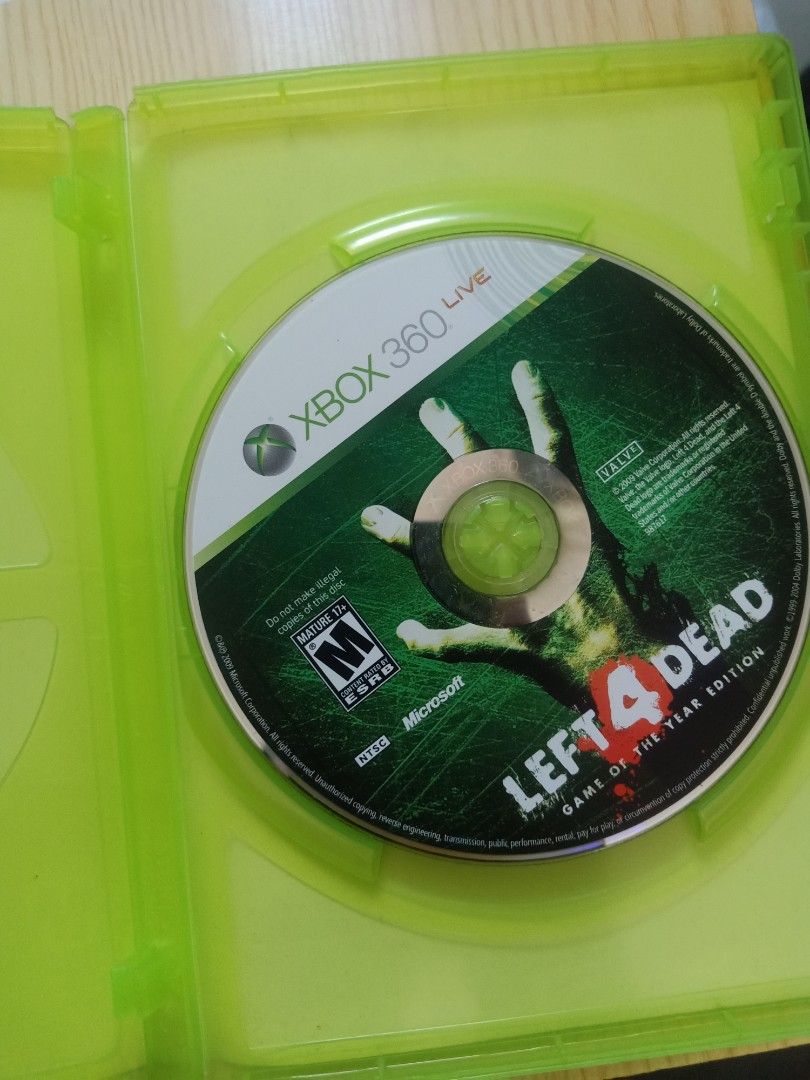 Left 4 dead (Category: Xbox) located in Las Pinas. Submitted by the_recycle_shop (Listing ID 1468548638, Image 3). Description: Original good working condition.