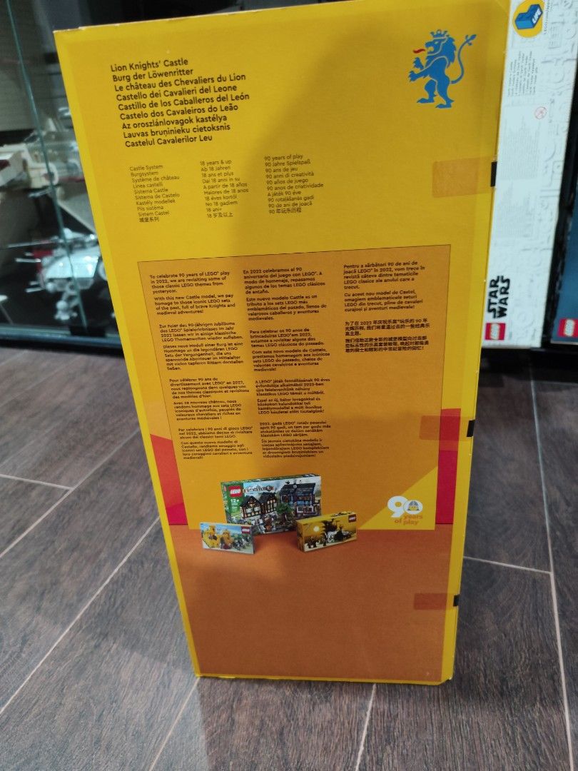 Lego 10305 Lion Knights' Castle (Category: Lego & Building Sets) located in Quezon City. Submitted by delutteringmommy2468 (Listing ID 1468520743, Image 2). Description: Brand new sealed. Small dent (please see photo attached) MOP:BDO/BPI/Gcash .