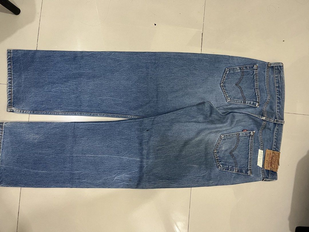 Levi's 501XX Vintage Denim (Category: Jeans) located in Manila. Submitted by an0_na (Listing ID 1468571275, Image 3). Description: - Brand: vintage Levi's 501XX (Authentic USA) - Color: Light wash blue - Material: 100% Cotton - Closure: Standard button fly.