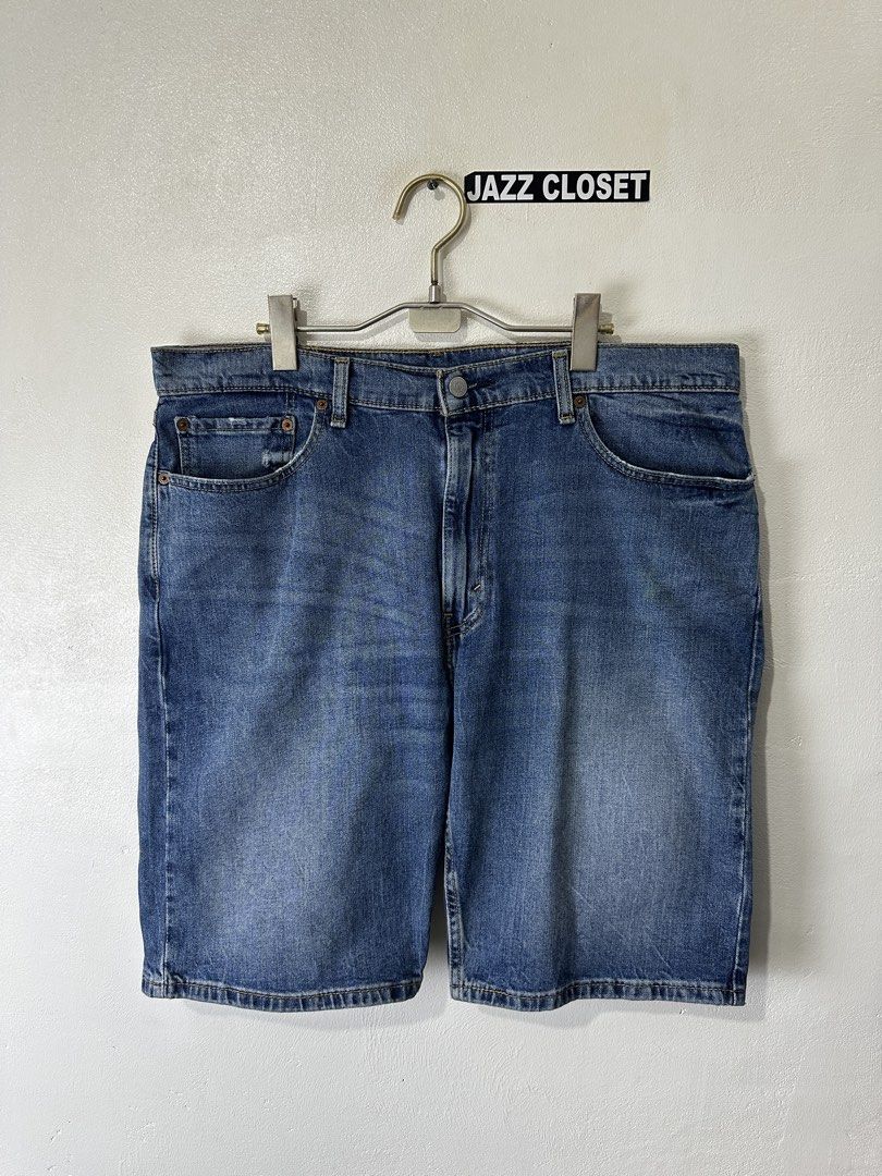 Levi's 505 Medium-Blue Wash Denim Jorts (Category: Shorts) located in San Fernando. Submitted by jazzclosetest2018 (Listing ID 1468706790, Image 1). Description: My Location: San Fernando, Pampanga📍 Payment 1st Transaction! Levi's 505 Medium-Blue Wash Denim Jorts Size: W38 (19" tape measure) Length: 22" (standard length only) Leg Opening: 11" Excellent Condition Serial# code: PC9-34505-0170 / Button#: 8520 Minor issue: need wash only see last pi