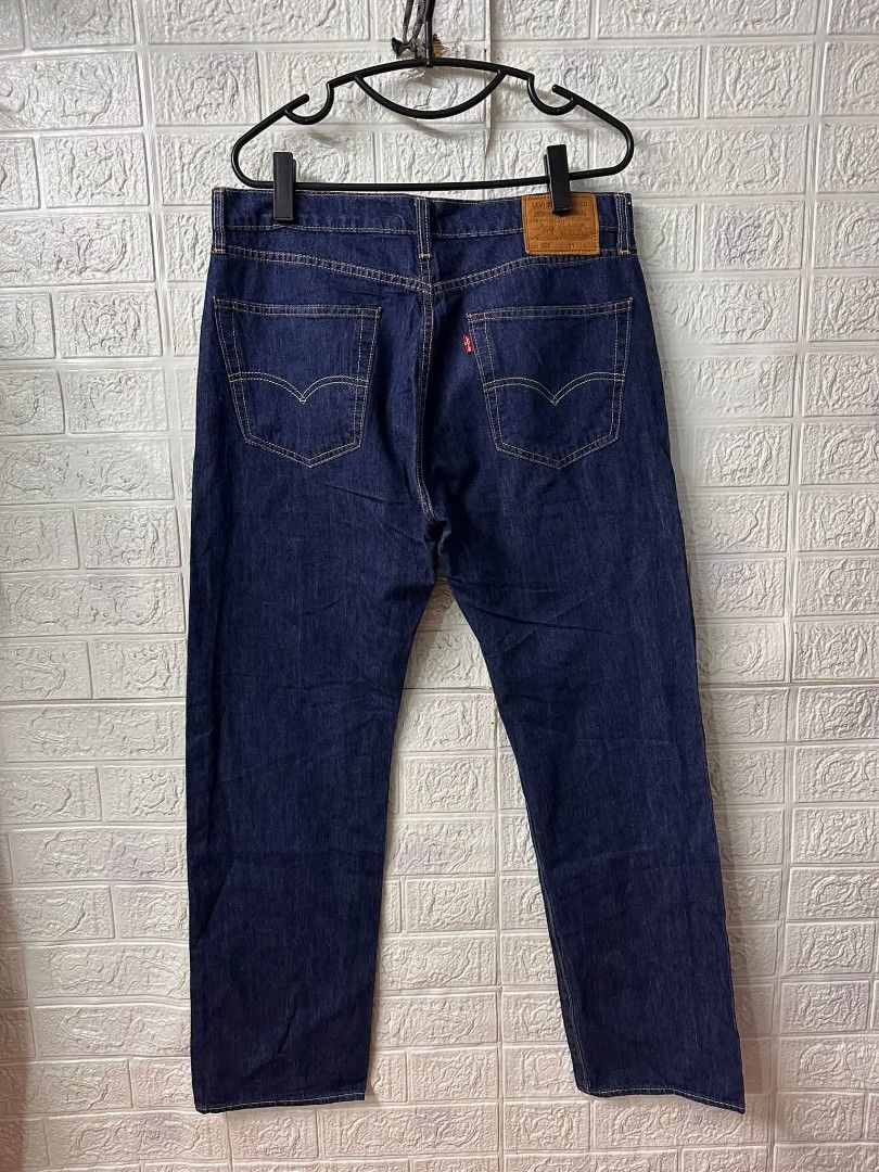 LEVIS 505 performance Premium big E (Category: Jeans) located in Bacoor. Submitted by arlenelamery (Listing ID 1468640324, Image 2). Description: LEVIS 505 PERFORMANCE PREMIUM BIG E DENIM PANTS AUTHENTIC BRANDNEW CONDITION NO ISSUE SIZE 33 ON TAG SIZE ACTUAL VIA TAPE MEASURE W33-34 L41 HEM 8 PRICE 1450 + SF PM MODE OF PAYMENT TRU GCASH LOC CAVITE.