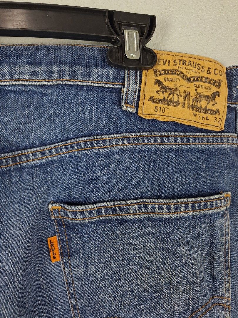 Levi's 510 orange tab Skinny Fit Jeans (Category: Jeans) located in Sibulan. Submitted by studioxano (Listing ID 1468600607, Image 3). Description: Levi's 510 orange tab Skinny Fit Jeans -P1,200 + SF Size 36 / Length 44 / Hem 6.5 Excellent condi 9.5/10 color rate sign usage no issue Loc: Dumaguete city.