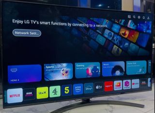 (水貨電視) 100% 全新 LG QNED86B 4K MINI-LED SMART TV, 家庭電器, 電視 & 其他娛樂, 電視 ...