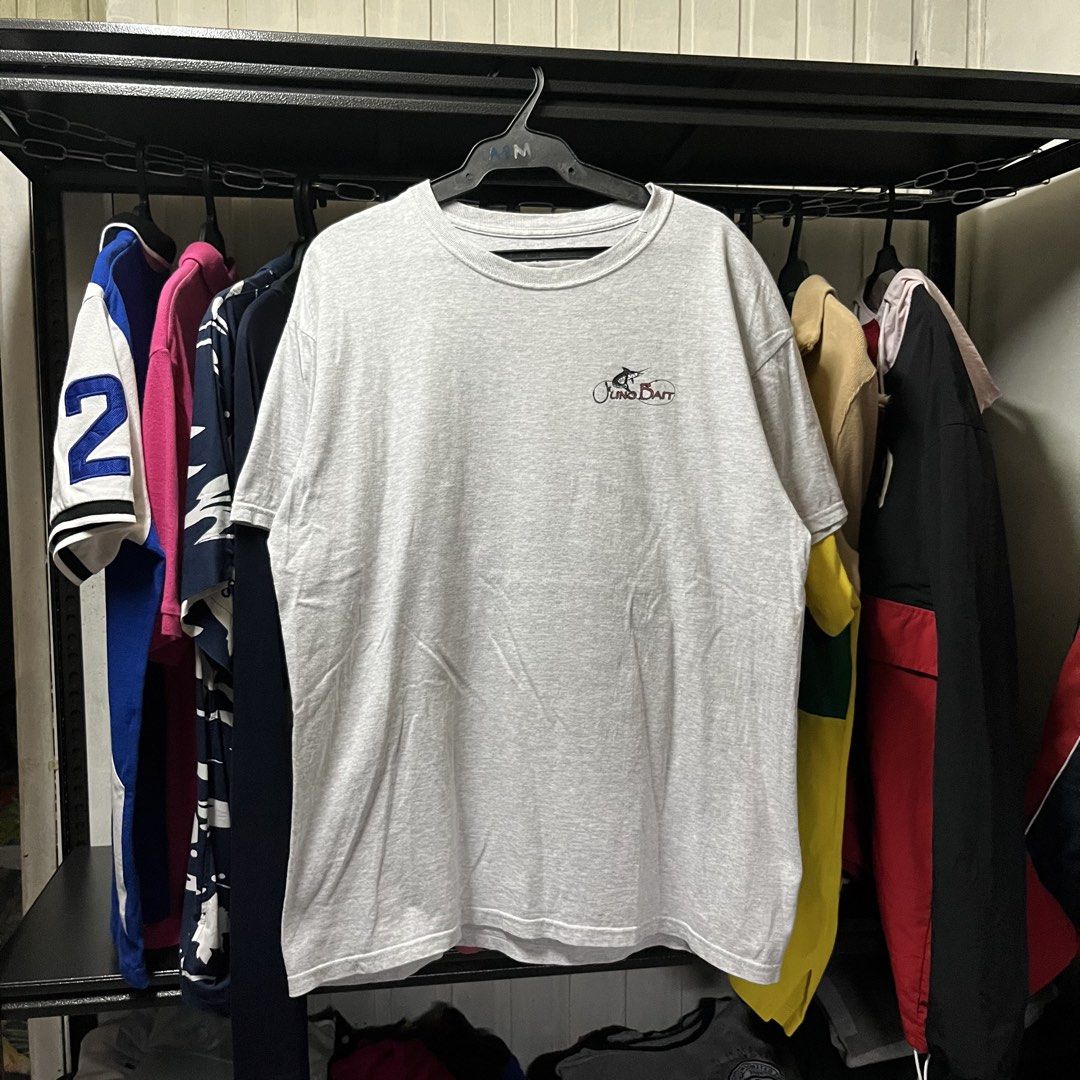 Light Gray Crewneck Random Graphic (Category: Tshirts & Polo Shirts ) located in Muntinlupa City. Submitted by ninenine.collective (Listing ID 1468500732, Image 1). Description: Light Gray Crewneck Random Graphic 22.5/29.