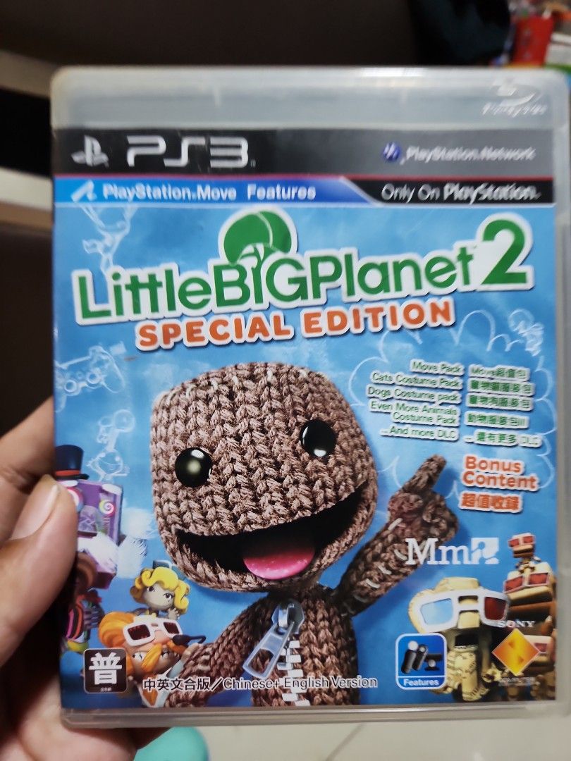 LittleBigPlanet 2 Special Edition PS3 Game (Category: PlayStation) located in Quezon City. Submitted by gwift (Listing ID 1468594397, Image 1). Description: - Game: LittleBigPlanet 2 Special Edition for PlayStation 3 - Language: Chinese and English version price based on gameye app or ebay sold listings. x50 tested working additional 10% discount on games with a x50 conversion rate if you buy 3 or more. check other rare ps3 games posted. prices a