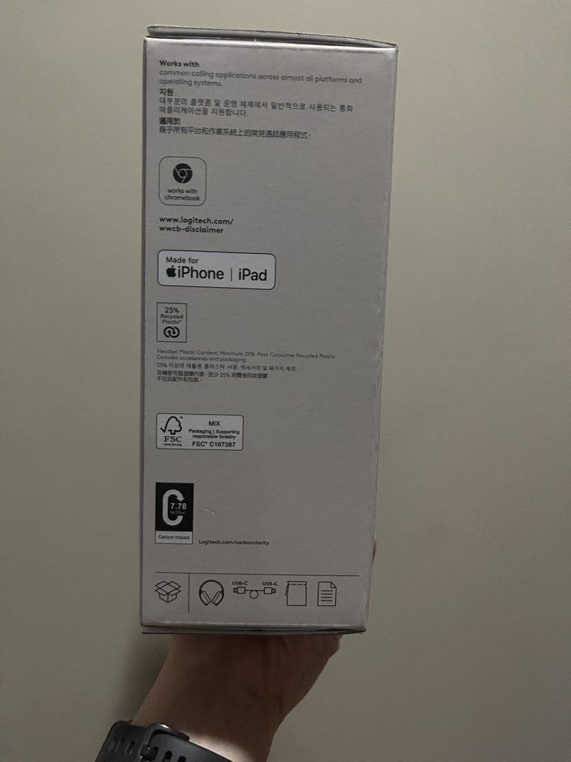 Logitech Zone Vibe 100 Wireless Headphones (Category: Headphones & Headsets) located in Pasig City. Submitted by altopentle (Listing ID 1468541456, Image 3). Description: - Item: Logitech Zone Vibe 100 Wireless Headphones - Color: Black - Condition: Brand new, unopened - Audio: 40 mm speaker drivers for rich sound and music - Mic: Built-in noise-canceling microphone for crystal-clear calls - Connectivity: Bluetooth with multipoint support - Extra