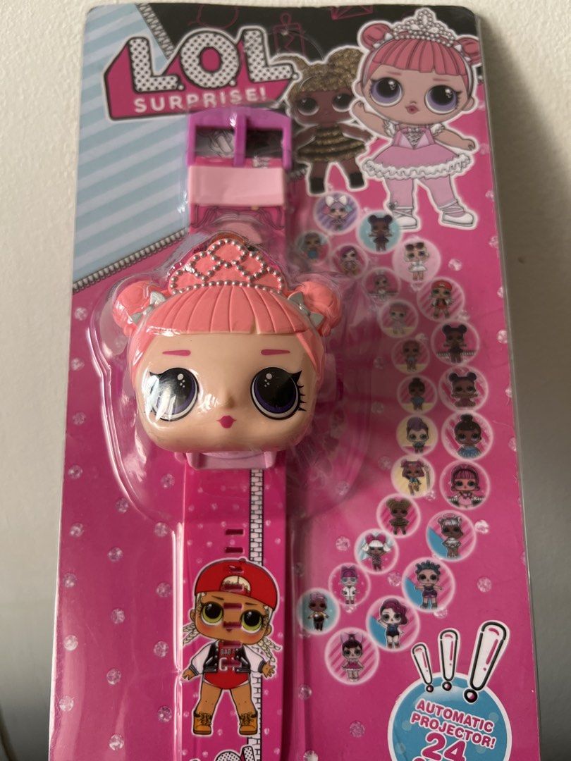 LOL Surprise Automatic Projector Watch (Category: Babies & Kids Fashion) located in Quezon City. Submitted by trueshopaholic (Listing ID 1468537369, Image 1). Description: Lol watch *received as gift.