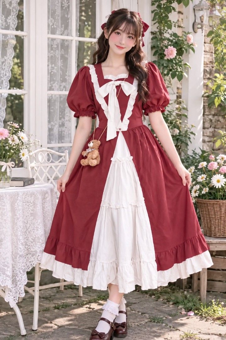 Lolita dress (Category: Dresses) located in Mandaluyong City. Submitted by sochis_declutter (Listing ID 1468647004, Image 1). Description: .