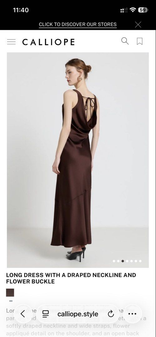 Long Dress with Draped Neckline (Category: Dresses) located in Manila. Submitted by nycbaby21 (Listing ID 1468689345, Image 2). Description: • Only used once • Can be used for graduation, date nights, or any formal to semi-formal events • Can do meet-ups around Quiapo, Intramuros, and España ONLY • Price is negotiable.