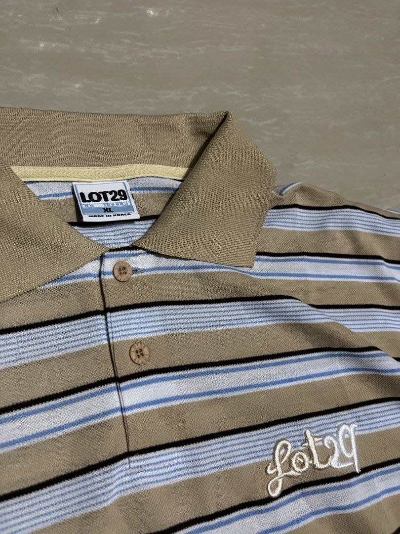 LOT 29 PLAID POLO SHIRT (Category: Tshirts & Polo Shirts ) located in Manila. Submitted by thrift2lifestyle (Listing ID 1468601002, Image 3). Description: LOT 29 PLAID POLO SHIRT EXCELLENT CONDITION W24 L28 NO ISSUE 450.