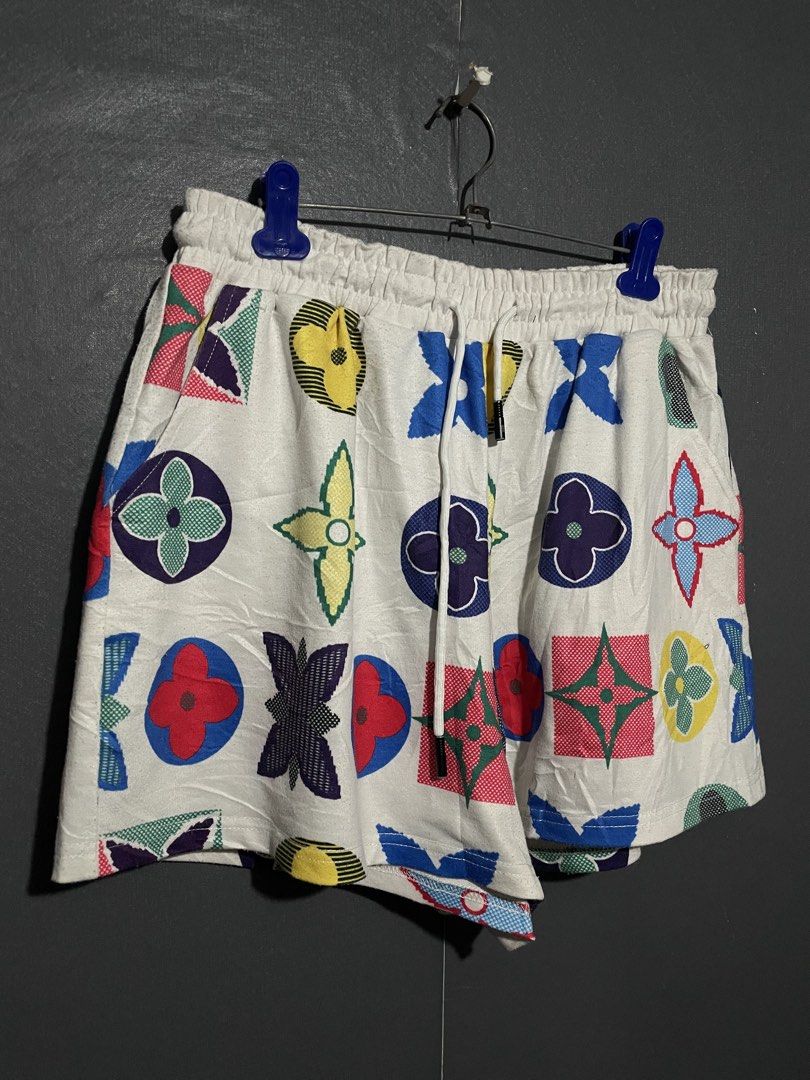 Louis Vuitton Pixelated Monogram Sweatshorts (Category: Luxury Accessories) located in Manila. Submitted by claii_collection (Listing ID 1468533089, Image 1). Description: Louis Vuitton Pixelated Monogram Sweatshorts - 30-36x17 - Excellent Condition - Complete tags and washtags .