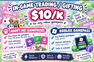 ROBLOX Cheap Robux for Sale! [$7 per 1,000 Robux via Gamepass]/[$7.50 ...