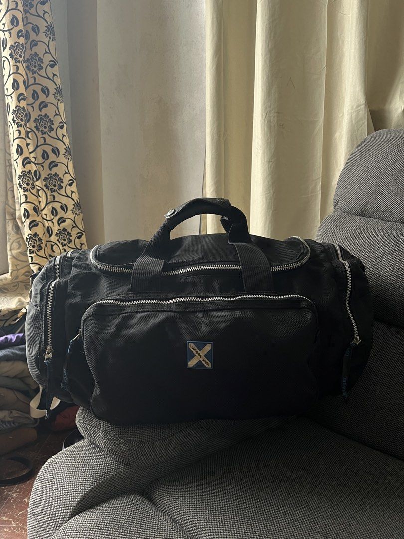 Luggage Label Duffle Bag (Category: Sling Bags) located in Baguio. Submitted by whatthestore (Listing ID 1468602268, Image 1). Description: .