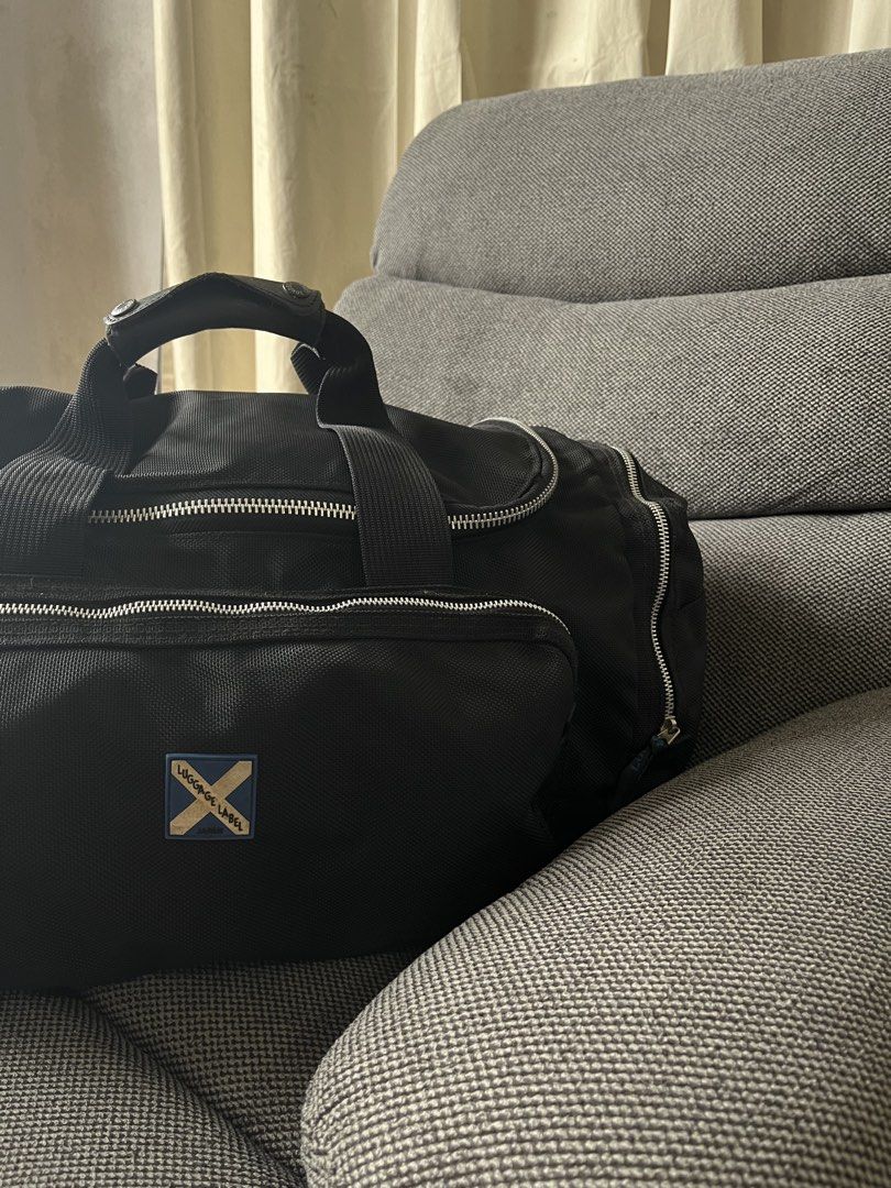 Luggage Label Duffle Bag (Category: Sling Bags) located in Baguio. Submitted by whatthestore (Listing ID 1468602268, Image 3). Description: .