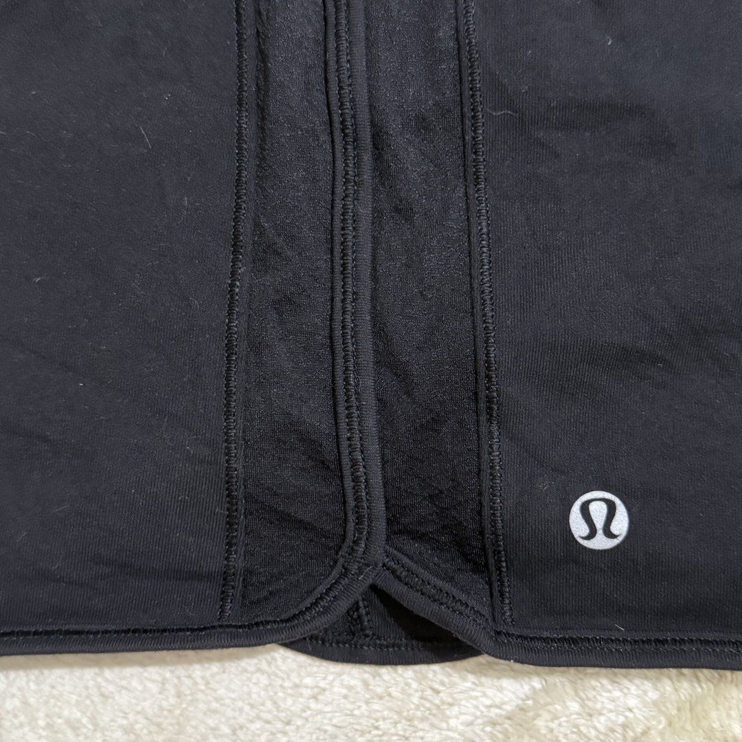 Lululemon Black Athletic Shorts Size 6 (Category: Activewear) located in Pasay City. Submitted by bellita_05 (Listing ID 1468663139, Image 3). Description: Authentic-style Lululemon black athletic shorts 🖤 * Size: 6 * Colour: Black * High-waisted design * Stretchy, comfortable fabric * Great for gym, yoga, and everyday wear * Pre-loved condition; please see photos for details.