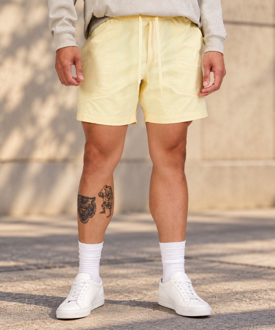 LULULEMON BOWLINE SHORT (Category: Shorts) located in Cabuyao City. Submitted by pormanation-thrift-store (Listing ID 1468613171, Image 2). Description: LULULEMON BOWLINE SHORT Condition: LIKE NEW Color rate: 10/10 (PWEDE SA MASELAN) Size: XL Dimes: 34-38”Wx18.5”L Issue: NONE‼️ Price: 1500.