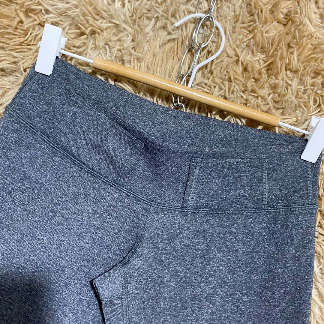 Lululemon Heathered Grey Athletic Cycling (Category: Shorts) located in Butuan. Submitted by jcuabs041302 (Listing ID 1468520333, Image 3). Description: - Brand: Lululemon - Color: Heathered Grey - Length: Mid-thigh - Features: Supportive waistband with reinforced vertical stitching, iconic stamped logo near front hem - Fabric: Soft, stretchy, and moves easily with your body - Condition: Clean inside seams, crisp material, great addition to your 