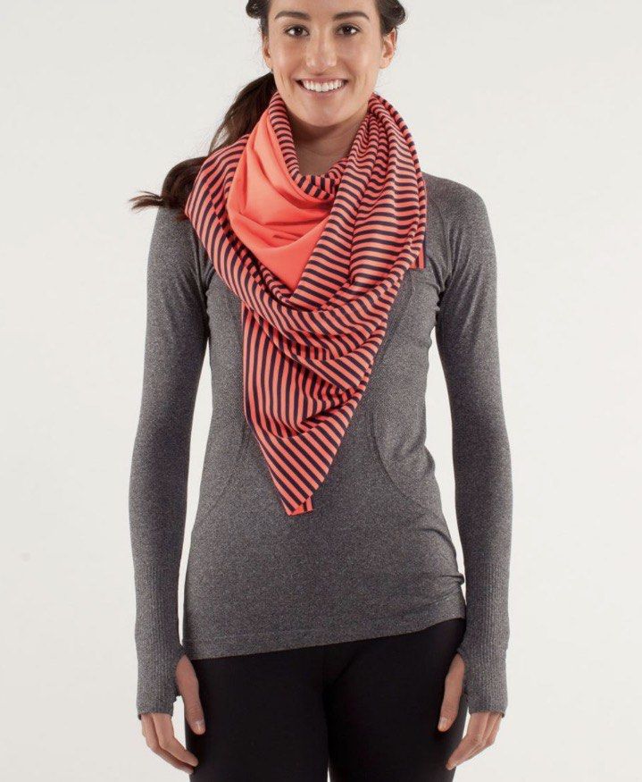 LULULEMON VINYASA SCARF (Category: Activewear) located in Manila. Submitted by puremoon.deer (Listing ID 1468537359, Image 2). Description: FOR SALE LULULEMON VINYASA SCARF NO ISSUE BRANDNEW CONDITION O/S on TAG DM/PM📥📥📥IF YOU ARE INTERESTED.