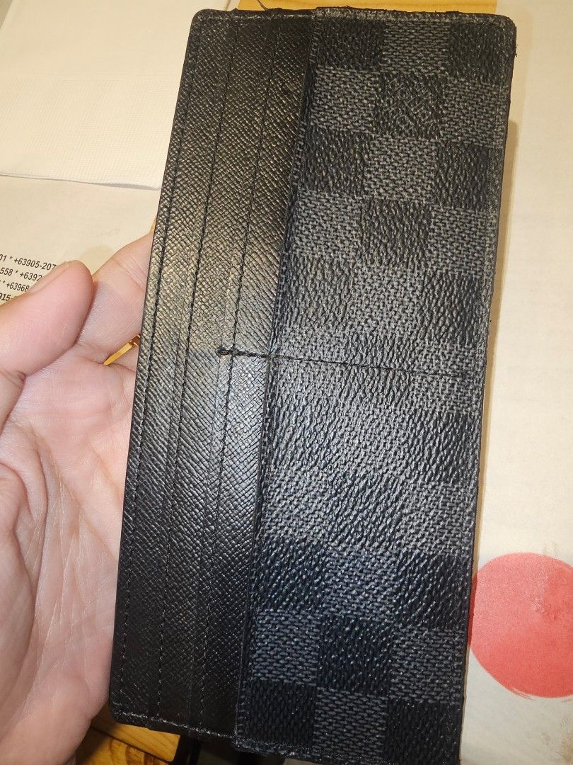 LV card holder (Category: Luxury Bags & Wallets) located in Mandaluyong City. Submitted by bethco (Listing ID 1468581960, Image 1). Description: - Brand: Louis Vuitton - Model: Damier Card Holder - Color: Classic Black & Grey Checkered - Features: Slim design with multiple card slots for easy organization - Condition: Good pre-loved condition (as shown in photos) - Delivery/Meetup: Meetups at Glorietta Mall, Ayala Center, Makati.
