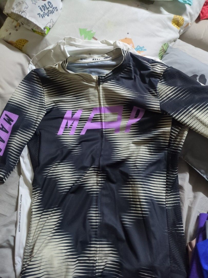 Maap jersey (Category: Activewear) located in Quezon City. Submitted by colned.ion (Listing ID 1468708811, Image 1). Description: MAAP Privateer Jersey - Large - Like new, with tags 5K.
