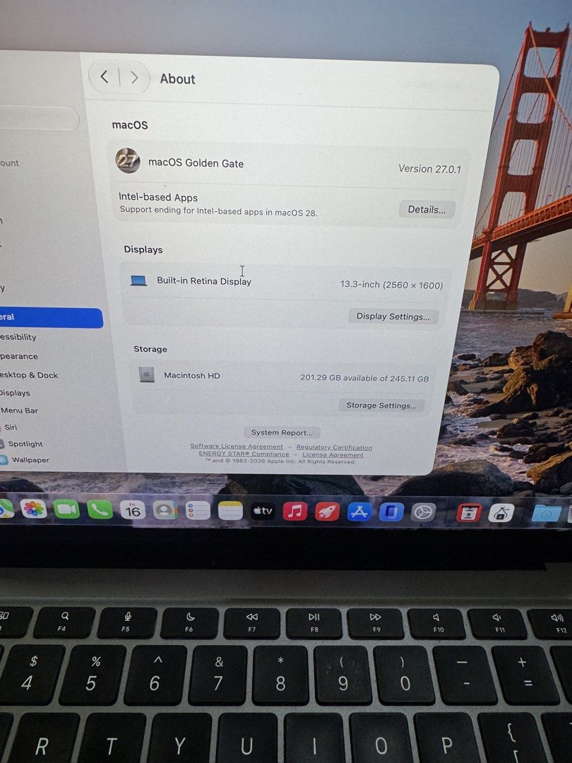 MacBook Air M1 95cc complete with receipt (Category: Laptops & Notebooks) located in Manila. Submitted by jondoesthis (Listing ID 1468708135, Image 3). Description: MACBOOK AIR M1 ₱29,999 fixed, will not entertain last price. • Apple M1 Chip • 8GB Unified Memory • 13.3” Retina Display • 256GB SSD Storage • macOS Golden Gate 27.0.1 (latest) • Battery Health: 94% • Battery Cycle Count: 95 ✔️ No known issues, never been repaired ✔️ Very good conditi
