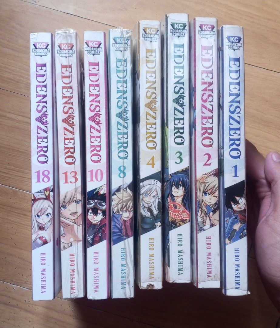 Manga: Eden's Zero (Category: Comics & Manga) located in Marikina City. Submitted by wewenmika (Listing ID 1468509816, Image 2). Description: For Sale: Eden's Zero Volume 1, 2, 3, 4,8, 10, 13 and 18 - 350 EACH! Take All for 2.5k ((PRIORITY TAKE ALL)) These are all original copies. I don't collect fake / bootleg copy. RFS: Hindi ko na makukumpleto and will focus to other series muna. Meetups: MRT / LRT2 Stations or JNT / LBC COP / Lalamove kapag m