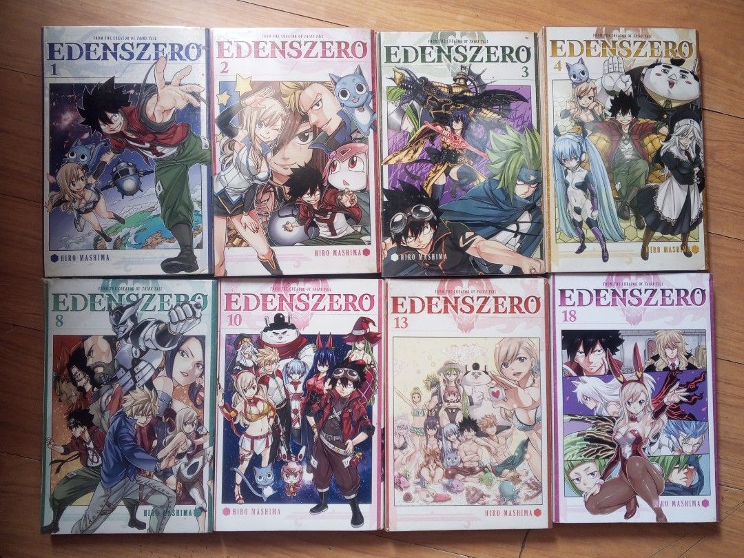 Manga: Eden's Zero (Category: Comics & Manga) located in Marikina City. Submitted by wewenmika (Listing ID 1468509816, Image 1). Description: For Sale: Eden's Zero Volume 1, 2, 3, 4,8, 10, 13 and 18 - 350 EACH! Take All for 2.5k ((PRIORITY TAKE ALL)) These are all original copies. I don't collect fake / bootleg copy. RFS: Hindi ko na makukumpleto and will focus to other series muna. Meetups: MRT / LRT2 Stations or JNT / LBC COP / Lalamove kapag m