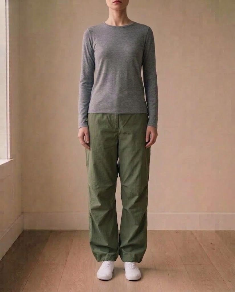 MANGO CLASSIC CARGO PANTS 30 (Category: Other Bottoms) located in Marikina City. Submitted by minimalistmanila (Listing ID 1468297371, Image 1). Description: New Mango classic plain army green cargo pants style. 29-30 waist. Bought in Mango Singapore. Order now!.