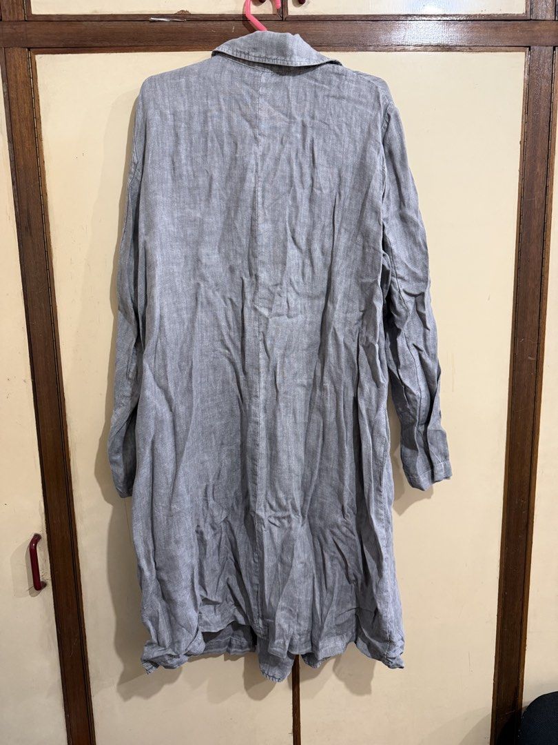 Mango Linen Blend Jacket Medium (Category: Coats, Jackets and Outerwear) located in Manila. Submitted by preloved_new_forsale (Listing ID 1468568139, Image 2). Description: .