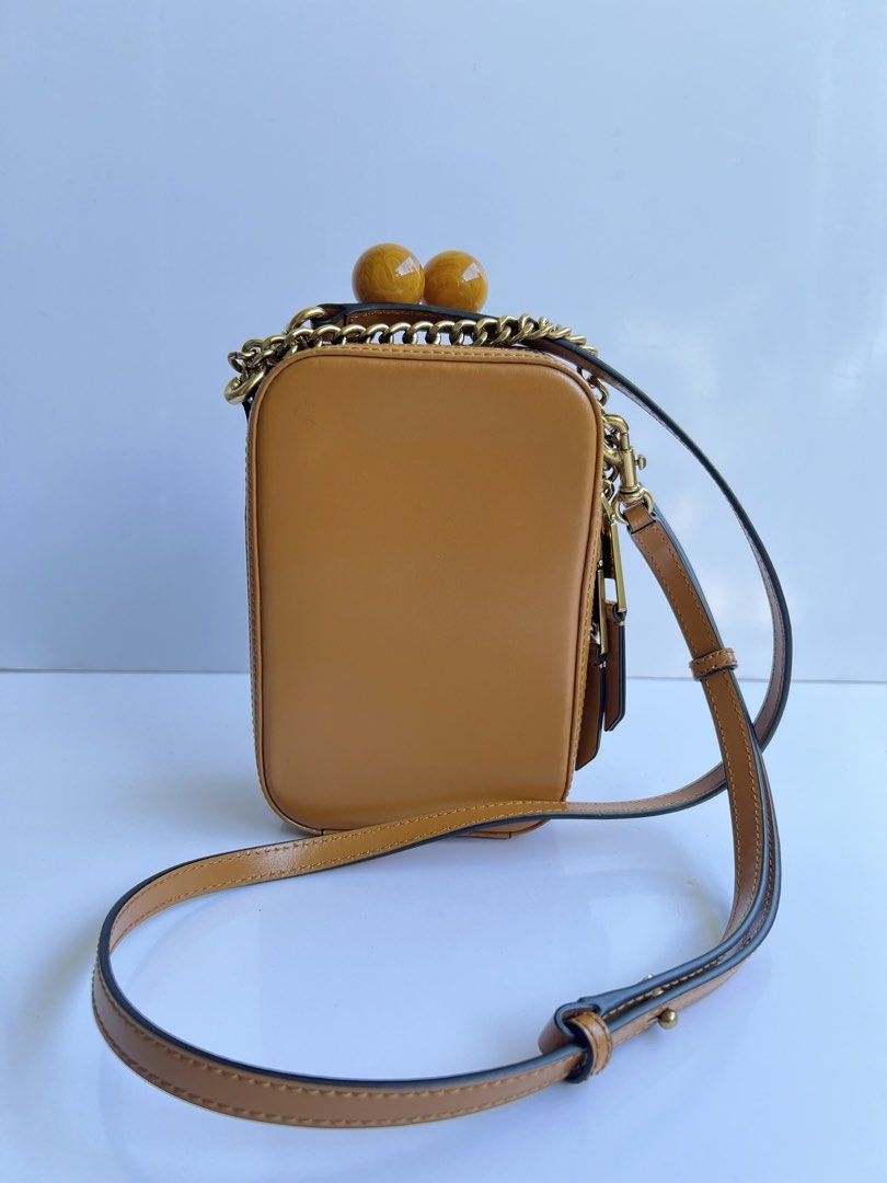 MARC JACOBS - THE VANITY LEATHER CROSSBODY BAG (Category: Luxury Bags & Wallets) located in Cavite. Submitted by _Gizmo (Listing ID 1468582475, Image 3). Description: Marc Jacobs - The Vanity Crossbody Leather Bag Measurement Width: 5’ Inch Height: 7.5’ Inch Depth: 2.5’ Inch Condition: 9/10 No major flaws .